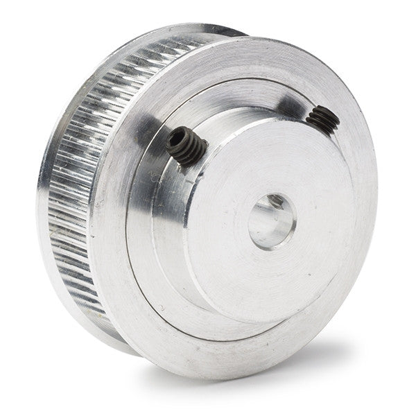 GT2 timing belt pulley, 60 teeth, 9mm belt, bore, 6.35mm GT2 60T W9 B6.35