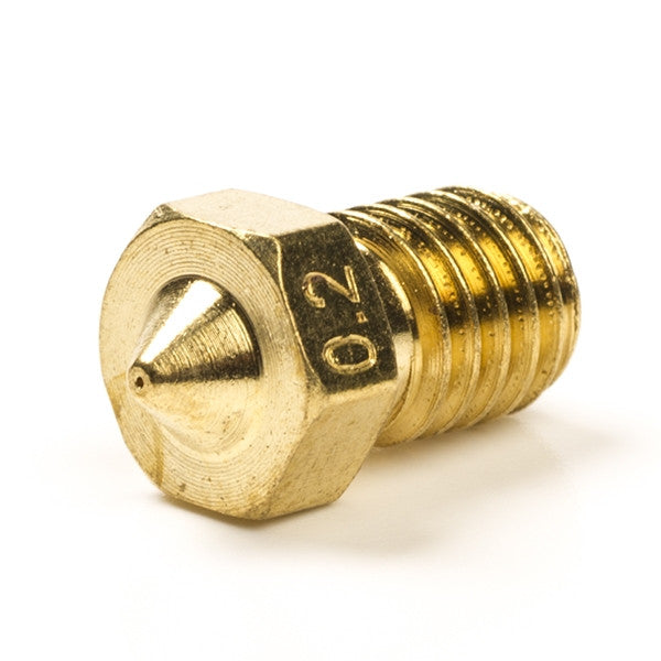 Nozzle | M6 compatible | mm filament | brass (123-3D own brand)