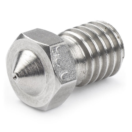 Nozzle mm | M6 compatible | mm filament | stainless steel (123-3D own brand)