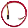 123-3D 3-wire cable red / black / yellow with 1 connector, 1m  DDK00004 - 1