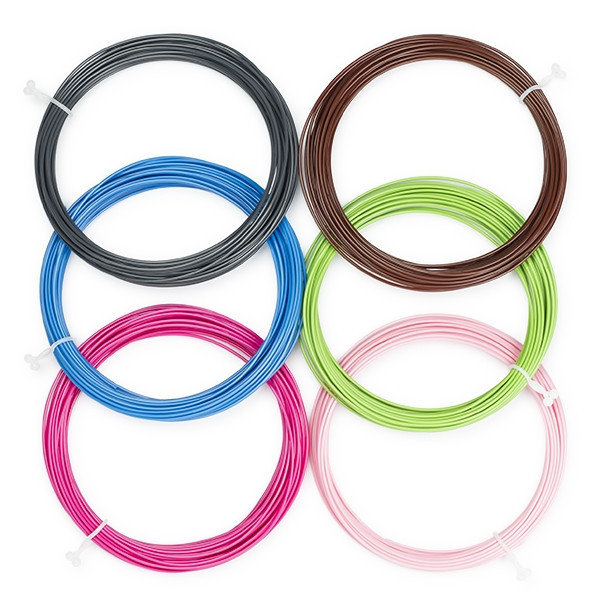 123-3D 3D pen filament - 6 other colours (6 x 10 metres)  DPE00115 - 1