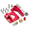 Aluminium MK8 Bowden red right extruder upgrade kit