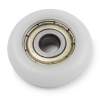 Aluminium nylon 2020 profile wheel, 23mm (123-3D brand)