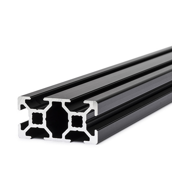 123-3D Black aluminium 2040 profile, 1m length (123-3D brand)  DFC00082 - 1
