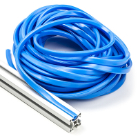 123-3D Blue slot cover 8mm for 3030 profile (15 metres)  DFC00149