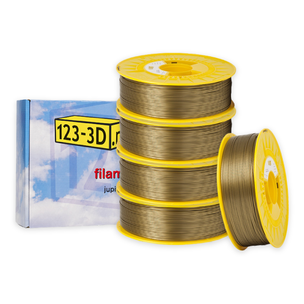 123-3D Filament 5-pack bronze 1.75mm PLA 1.1kg  DFE20315 - 1