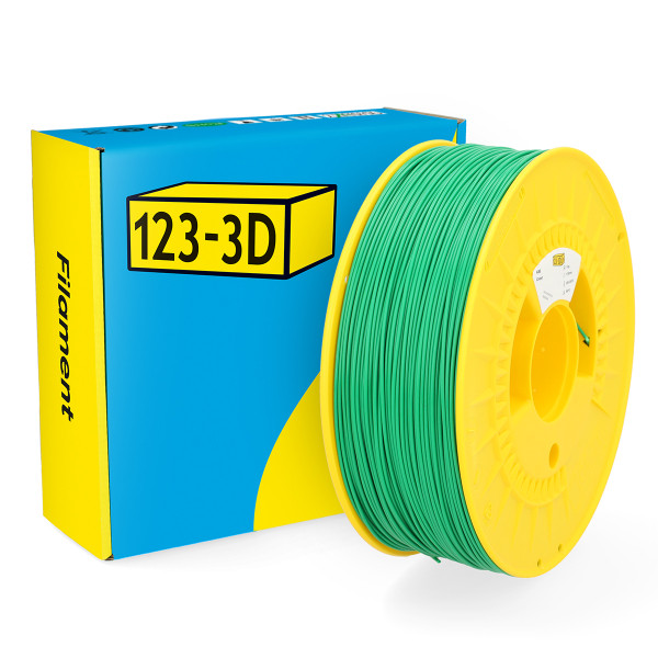 123-3D Filament ABS Green 1.75 mm 1 kg  DHM00143 - 1