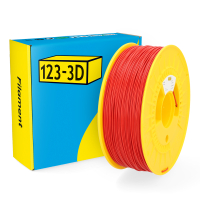 123-3D Filament ASA Red 1.75mm 1 kg  DHM00158