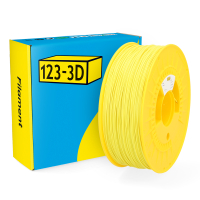 123-3D Filament ASA Yellow 1.75mm 1 kg DHM00155