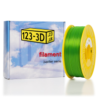 123-3D Filament Fluorescent Green 1.75mm PLA 1.1kg (New Improved)  DFP01055