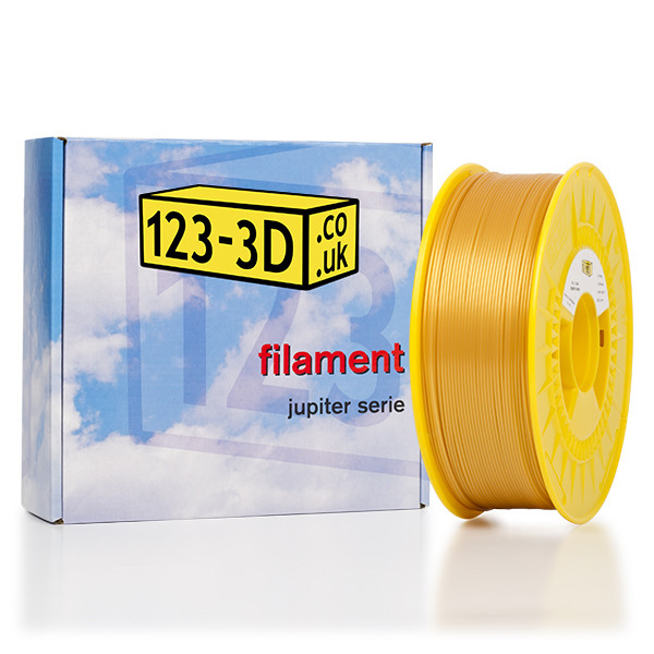 123-3D Filament Gold 1.75mm PLA 1.1kg (New Improved)  DFP01048 - 1