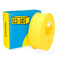 123-3D Filament HIPS Yellow 1.75 mm 1 kg  DHM00161