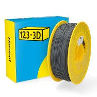 123-3D Filament PCTG Dark Grey 1.75mm 1kg  DHM00234