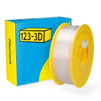 123-3D Filament PCTG Transparent 1.75 mm 1 kg  DHM00226