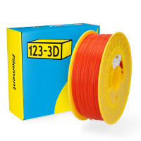 123-3D Filament PCTG Transparent Orange 1.75 mm 1 kg  DHM00224
