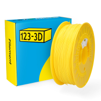 123-3D Filament PCTG Yellow 1.75 mm 1 kg  DHM00236