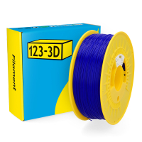 123-3D Filament PC Transparent Blue 1.75mm 1kg  DHM00205