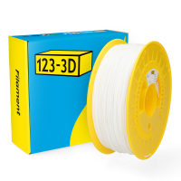 123-3D Filament PC White 1.75 mm 1 kg  DHM00198