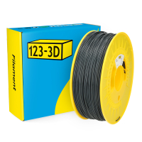 123-3D Filament PETG Anthracite 1.75 mm 1 kg DHM00133