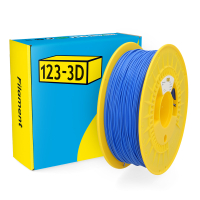 123-3D Filament PETG Matte Blue 1.75mm 1kg DHM00247