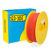 123-3D Filament PETG Matte Red 1.75 mm 1 kg  DHM00246