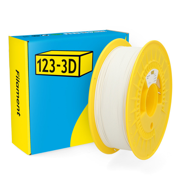 123-3D Filament PETG Matte White 1.75 mm 1 kg DHM00241 - 1