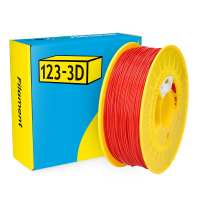 123-3D Filament PETG Red 1.75 mm 1 kg DHM00131