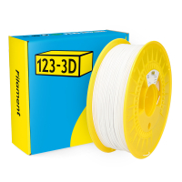 123-3D Filament PETG White 1.75 mm 1 kg DHM00129