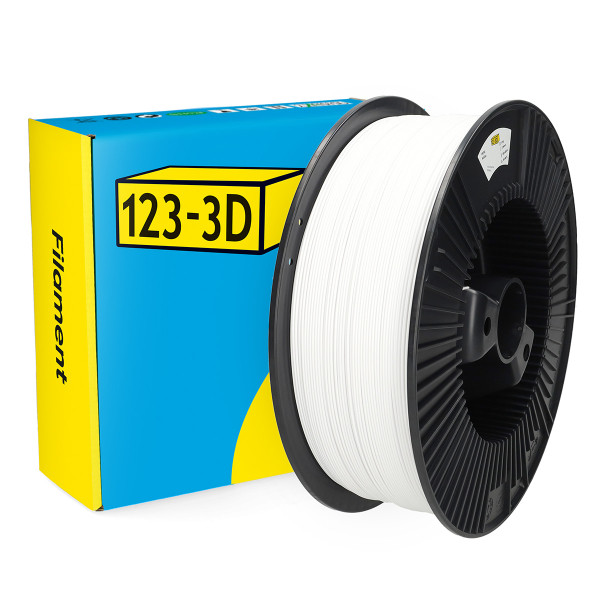 123-3D Filament PETG White 1.75 mm 2.3 kg DHM00191 - 1