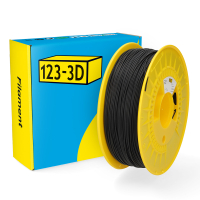 123-3D Filament PLA-FR Black 1.75mm 1kg  DHM00220