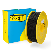 123-3D Filament PLA Antibacterial Black 1.75mm 1kg  DHM00239