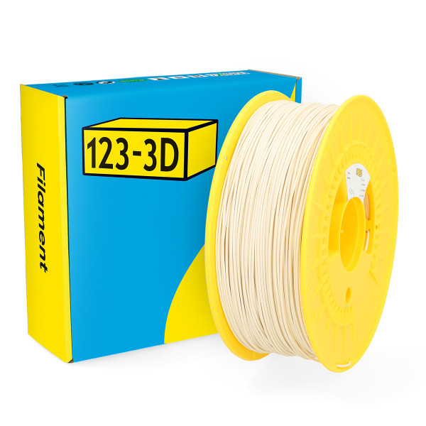 123-3D Filament PLA Beige 1.75 mm 1 kg  DHM00016 - 1