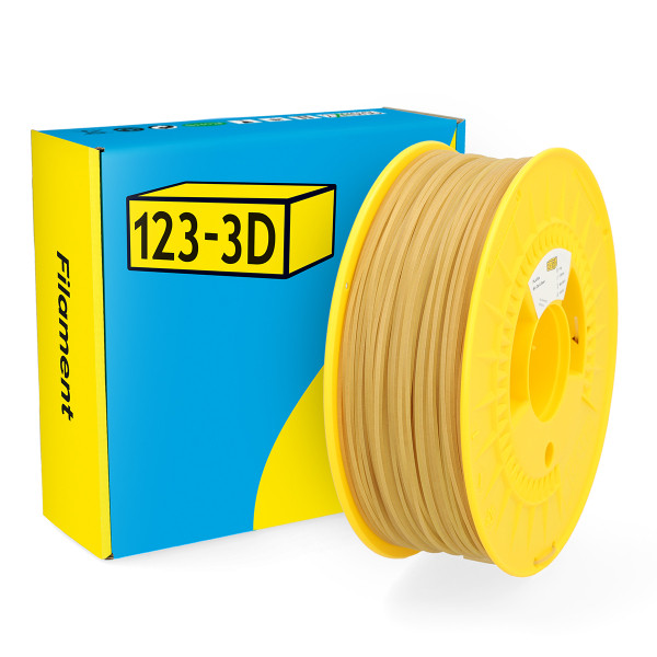 123-3D Filament PLA Bio Dark Beer 1.75mm 1kg  DHM00121 - 1