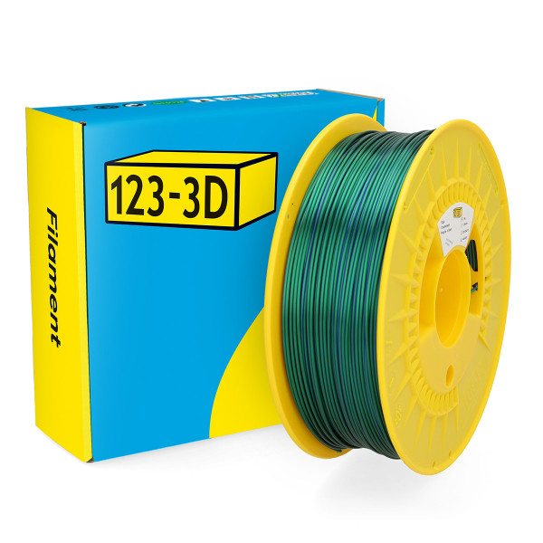 123-3D Filament PLA Chameleon Purple - Green 1.75 mm 1 kg  DHM00252 - 1