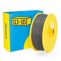 123-3D Filament PLA Glitter Anthracite 1.75mm 1 kg  DHM00064