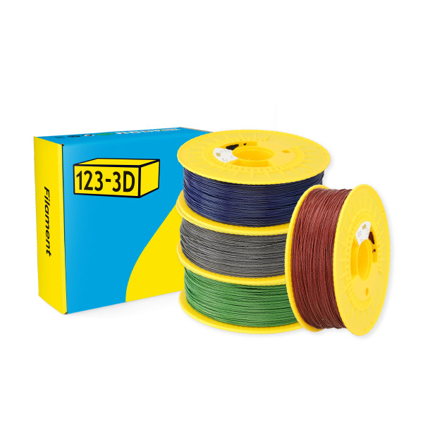 123-3D Filament PLA Glitter Bundle 1.75mm 4 Pack DHM10058 - 1