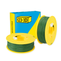 123-3D Filament PLA Green 1.75 mm 2-pack 1 kg  DHM10015