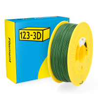 123-3D Filament PLA Green 1.75mm 1 kg  DHM00010