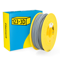 123-3D Filament PLA Grey 2.85mm 1kg DHM00027