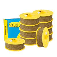 123-3D Filament PLA Khaki Grey 1.75 mm 10-pack 1 kg DHM10063