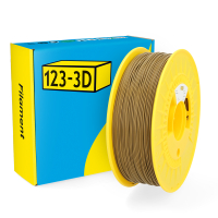 123-3D Filament PLA Khaki Grey 1.75mm 1kg  DHM00014