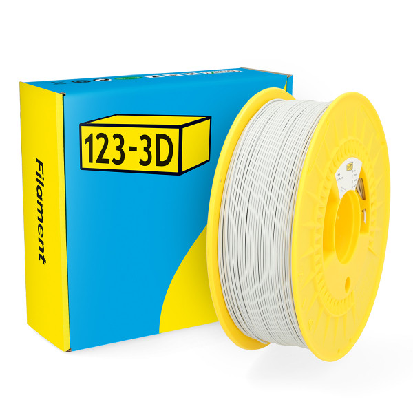 123-3D Filament PLA Light Grey 1.75mm 1kg  DHM00017 - 1