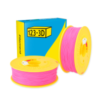 123-3D Filament PLA Light Pink 1.75mm 2-pack 1kg  DHM10024