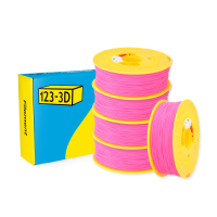 123-3D Filament PLA Light Pink 1.75mm 5-pack 1kg  DHM10025