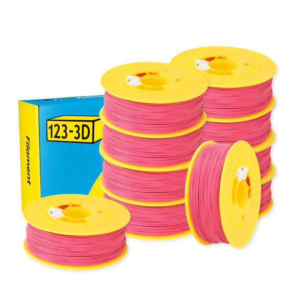 123-3D Filament PLA Magenta 1.75 mm 10-pack 1 kg DHM10069 - 1