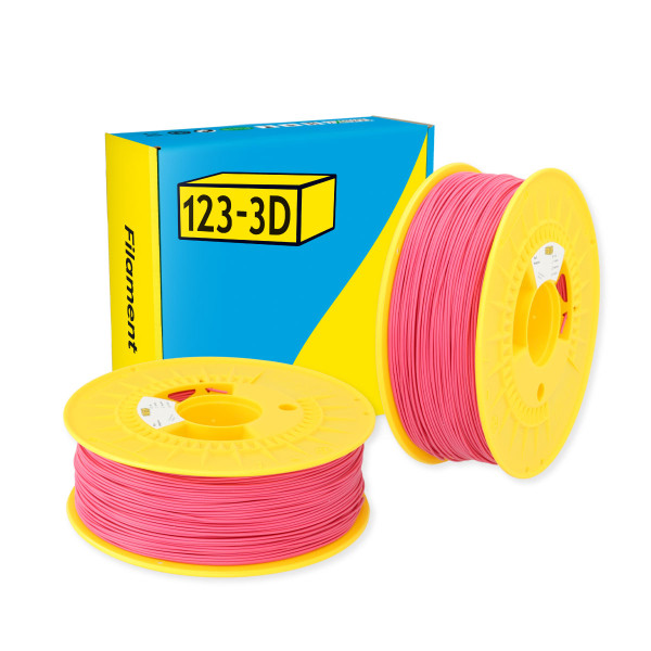 123-3D Filament PLA Magenta 1.75 mm 2-pack 1 kg DHM10067 123-3D Filament PLA Magenta 1.75 mm 2-pack 1 kg DHM10067 - 1