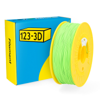 123-3D Filament PLA Matt Lime Green 1.75 mm 1 kg  DHM00103
