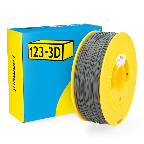 123-3D Filament PLA Matte Dark Grey 1.75mm 1kg  DHM00101 - 1