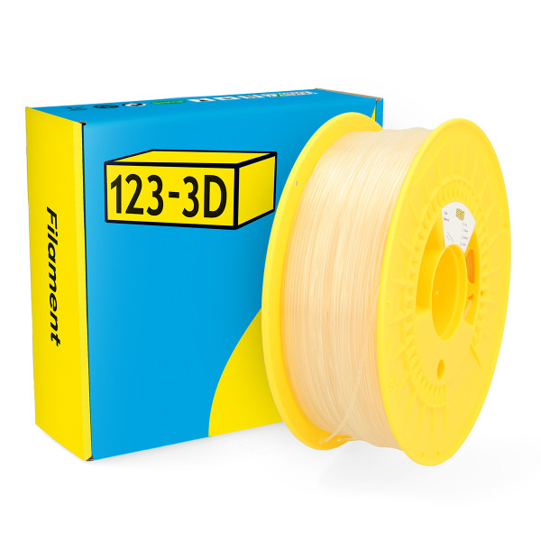 123-3D Filament PLA Neutral 1.75mm 1kg DHM00009 - 1
