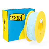 123-3D Filament PLA Pastel Blue 1.75mm 1kg  DHM00049